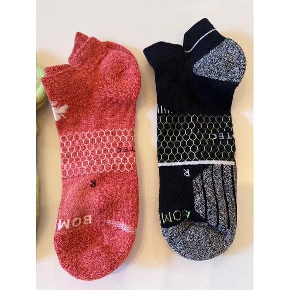 Bombas 4 Pairs Unisex Honeycomb Ankle Socks Size XL NWOT - Picture 3 of 3